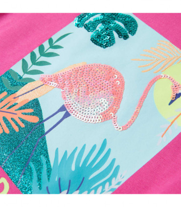 Kids' T-shirt Dark Pink 140