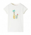 Kids' T-shirt Ecru 104