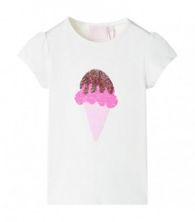 Kids' T-shirt Ecru 116