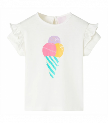 Kids' T-shirt Ecru 116