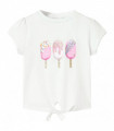 Kids' T-shirt Ecru 116