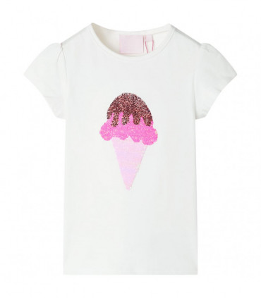 Kids' T-shirt Ecru 140