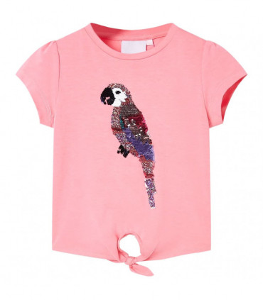 Kids' T-shirt Fluo Pink 140