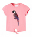 Kids' T-shirt Fluo Pink 140