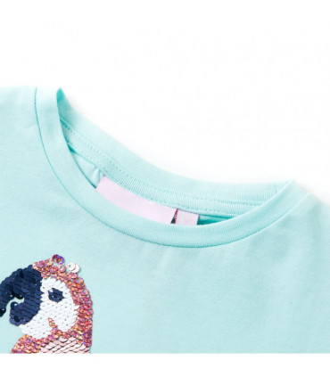 Kids' T-shirt Light Aqua 116