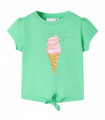 Kids' T-shirt Light Green 140