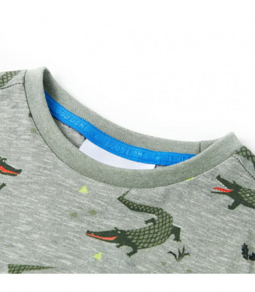 Kids' T-shirt Light Khaki Melange 104