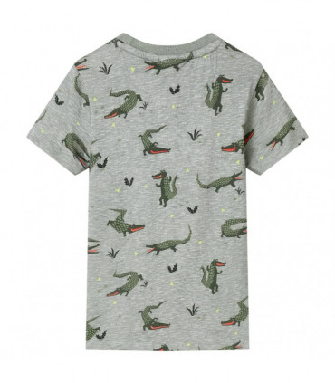 Kids' T-shirt Light Khaki Melange 128