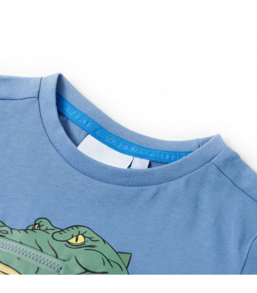 Kids' T-shirt Medium Blue 128