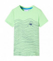 Kids' T-shirt Neon Green 128