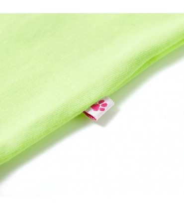 Kids' T-shirt Neon Yellow 116