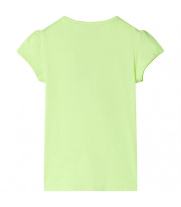 Kids' T-shirt Neon Yellow 92