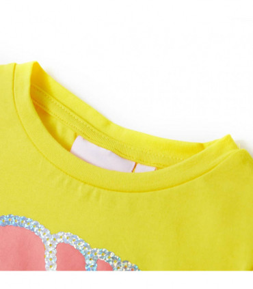 Kids' T-shirt Yellow 140