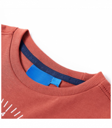 Kids' T-shirt with Long Sleeves Henna 104