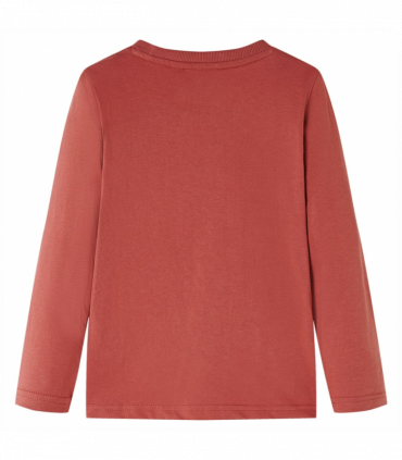 Kids' T-shirt with Long Sleeves Henna 128