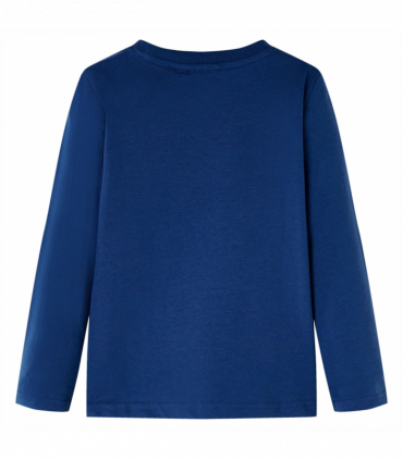 Kids' T-shirt with Long Sleeves Jeans Blue 116