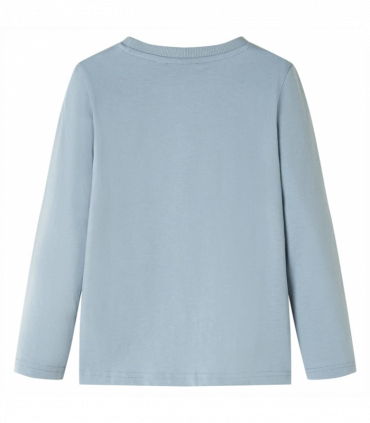 Kids' T-shirt with Long Sleeves Light Blue 116