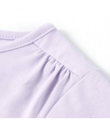 Kids' T-shirt with Long Sleeves Light Lilac 104