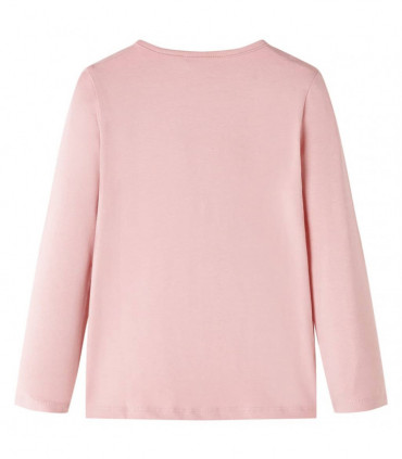 Kids' T-shirt with Long Sleeves Light Pink 104