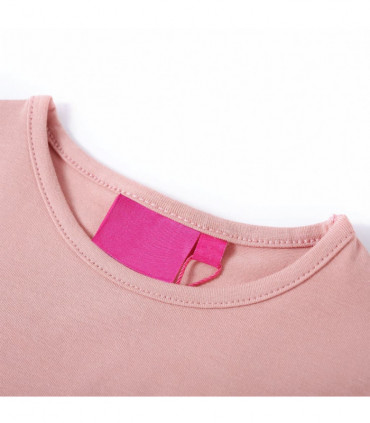 Kids' T-shirt with Long Sleeves Light Pink 116