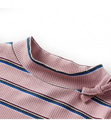 Kids' T-shirt with Long Sleeves Light Pink 128