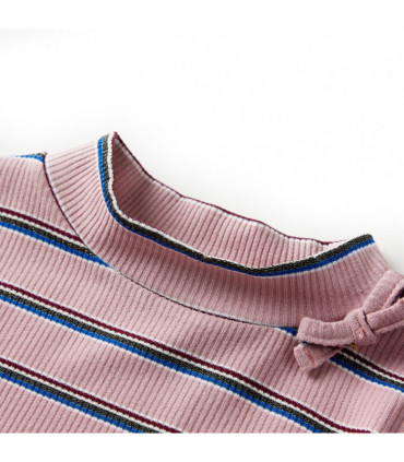 Kids' T-shirt with Long Sleeves Light Pink 140