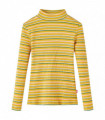 Kids' T-shirt with Long Sleeves Mock Turtleneck Ochre 116
