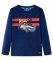 Kids' T-shirt with Long Sleeves Navy 104