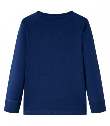 Kids' T-shirt with Long Sleeves Navy 104