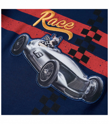 Kids' T-shirt with Long Sleeves Navy 116