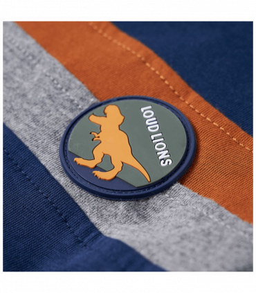 Kids' T-shirt with Long Sleeves Navy Blue 116