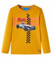 Kids' T-shirt with Long Sleeves Ochre 116