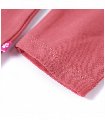 Kids' T-shirt with Long Sleeves Old Pink 128