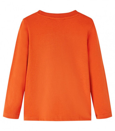 Kids' T-shirt with Long Sleeves Orange 104