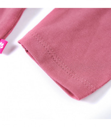 Kids' T-shirt with Long Sleeves Raspberry 104