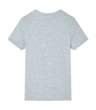 Kids' T-shirt with Short Sleeves Grey 140