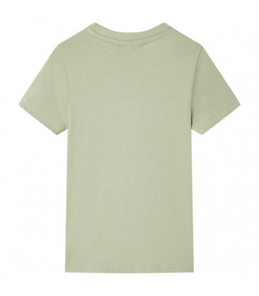 Kids' T-shirt with Short Sleeves Light Khaki 140