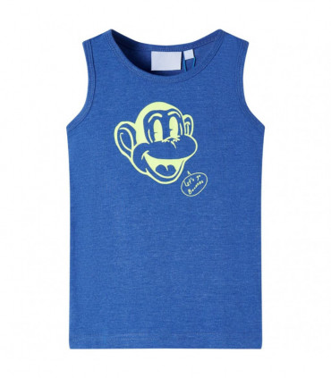 Kids' Tank Top Blue Melange 92