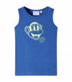 Kids' Tank Top Blue Melange 92