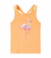 Kids' Tank Top Bright Orange 116