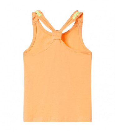 Kids' Tank Top Bright Orange 140