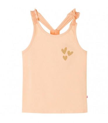 Kids' Tank Top Light Orange 140