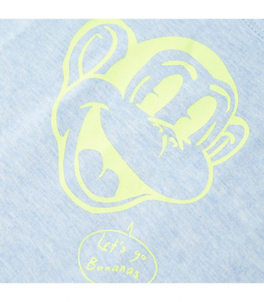 Kids' Tank Top Soft Blue Melange 104