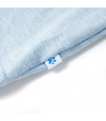 Kids' Tank Top Soft Blue Melange 104