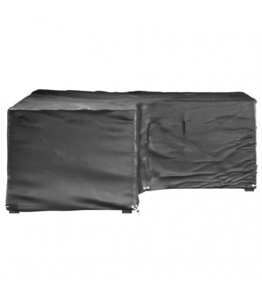 vidaXL L-Shaped Garden Furniture Cover 12 Eyelets 185x185x70 cm