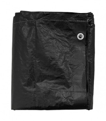 vidaXL L-Shaped Garden Furniture Cover 16 Eyelets 210x260x80 cm