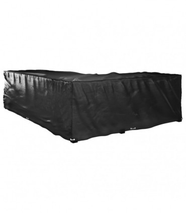 vidaXL L-Shaped Garden Furniture Cover 16 Eyelets 210x260x80 cm