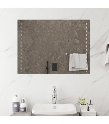 LED Bathroom Mirror 80x60 cm