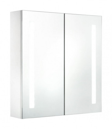 LED Bathroom Mirror Cabinet 60x14x62 cm