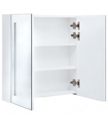 LED Bathroom Mirror Cabinet 60x14x62 cm